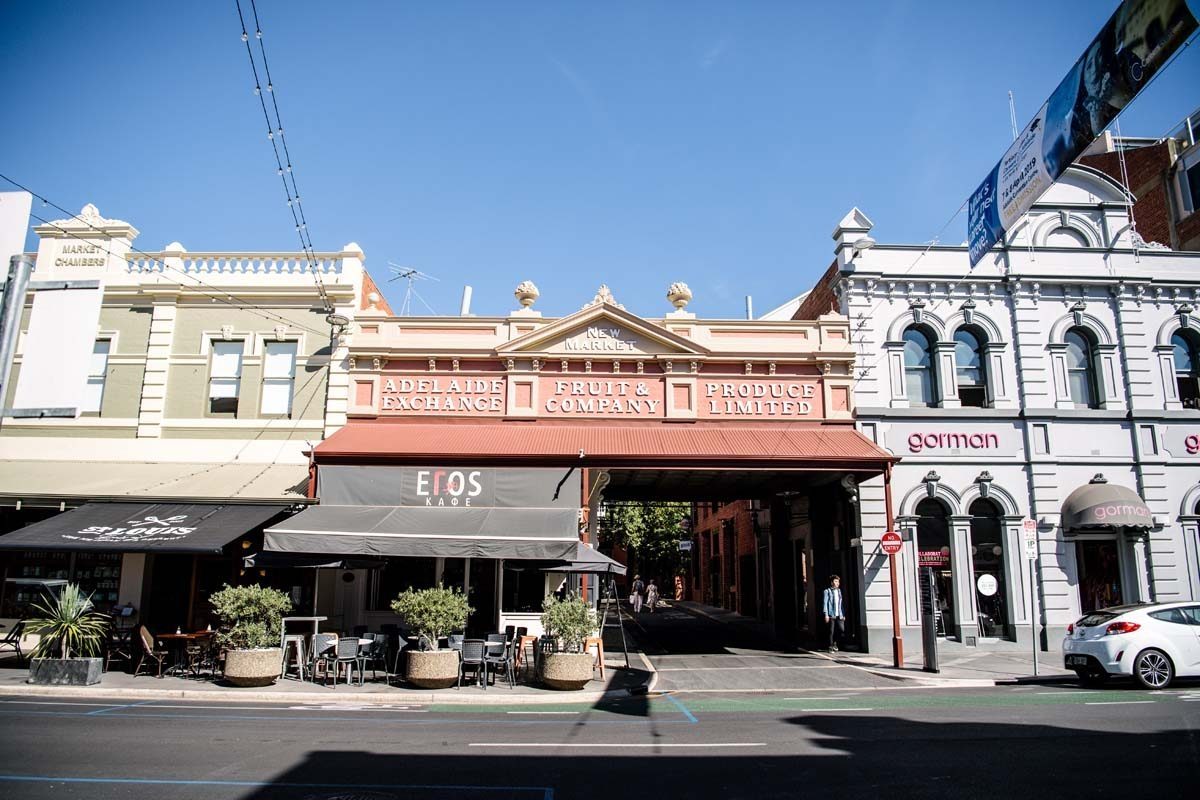 Former Adelaide Fruit and Produce Exchange Facades and Shops 2636