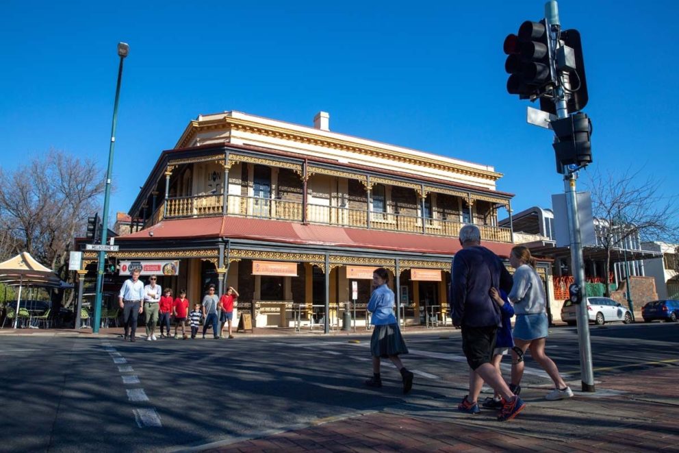 The Lion Hotel (former Old Lion Brewery, Chimney & Hotel) 161175 Melbourne Street, and 19