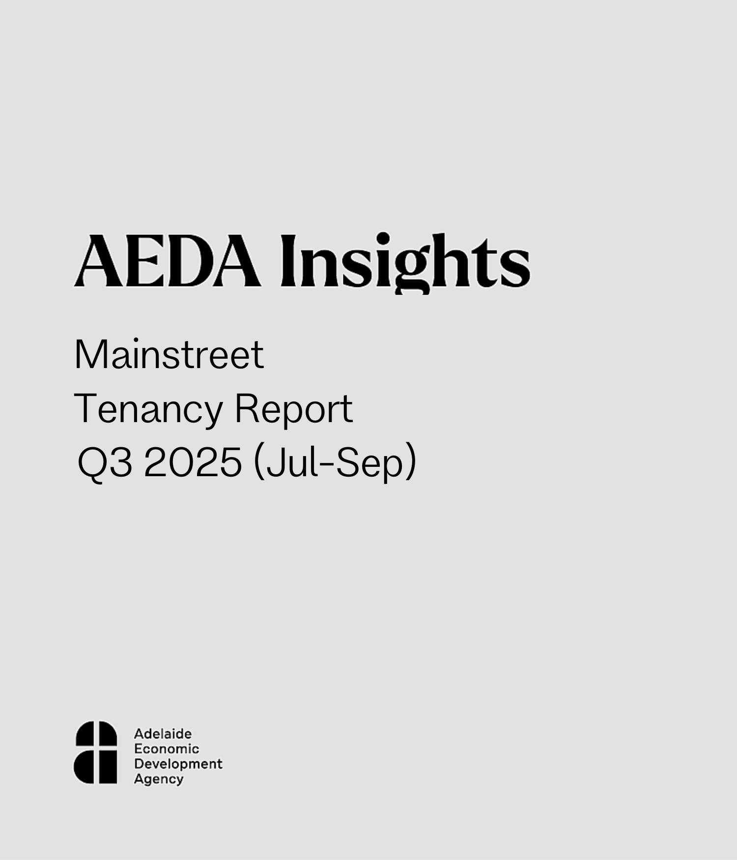 Mainstreet Tenancy Report q325