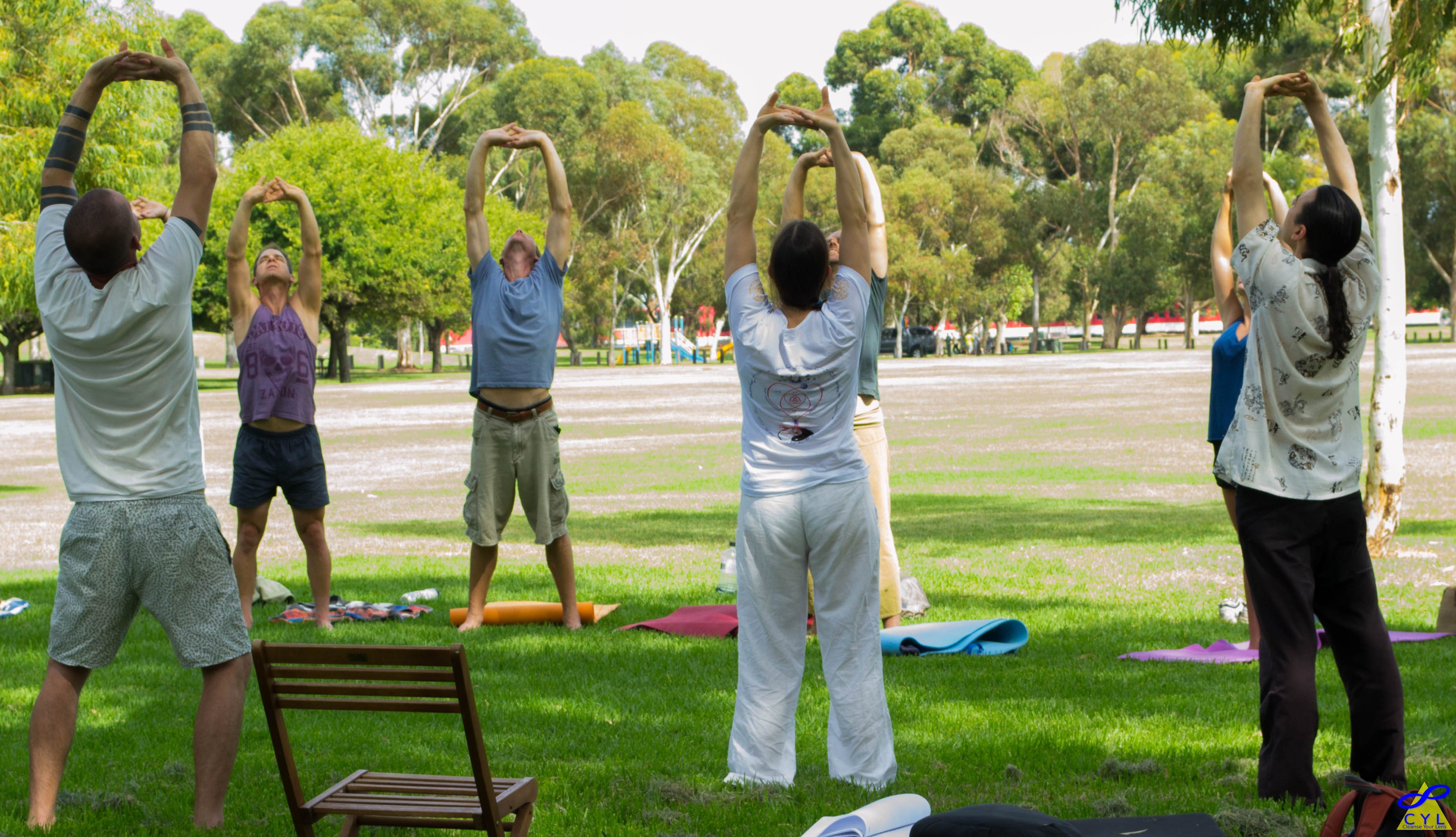 Sarah Divine Qigong brings Qigong to the Park Lands City of Adelaide