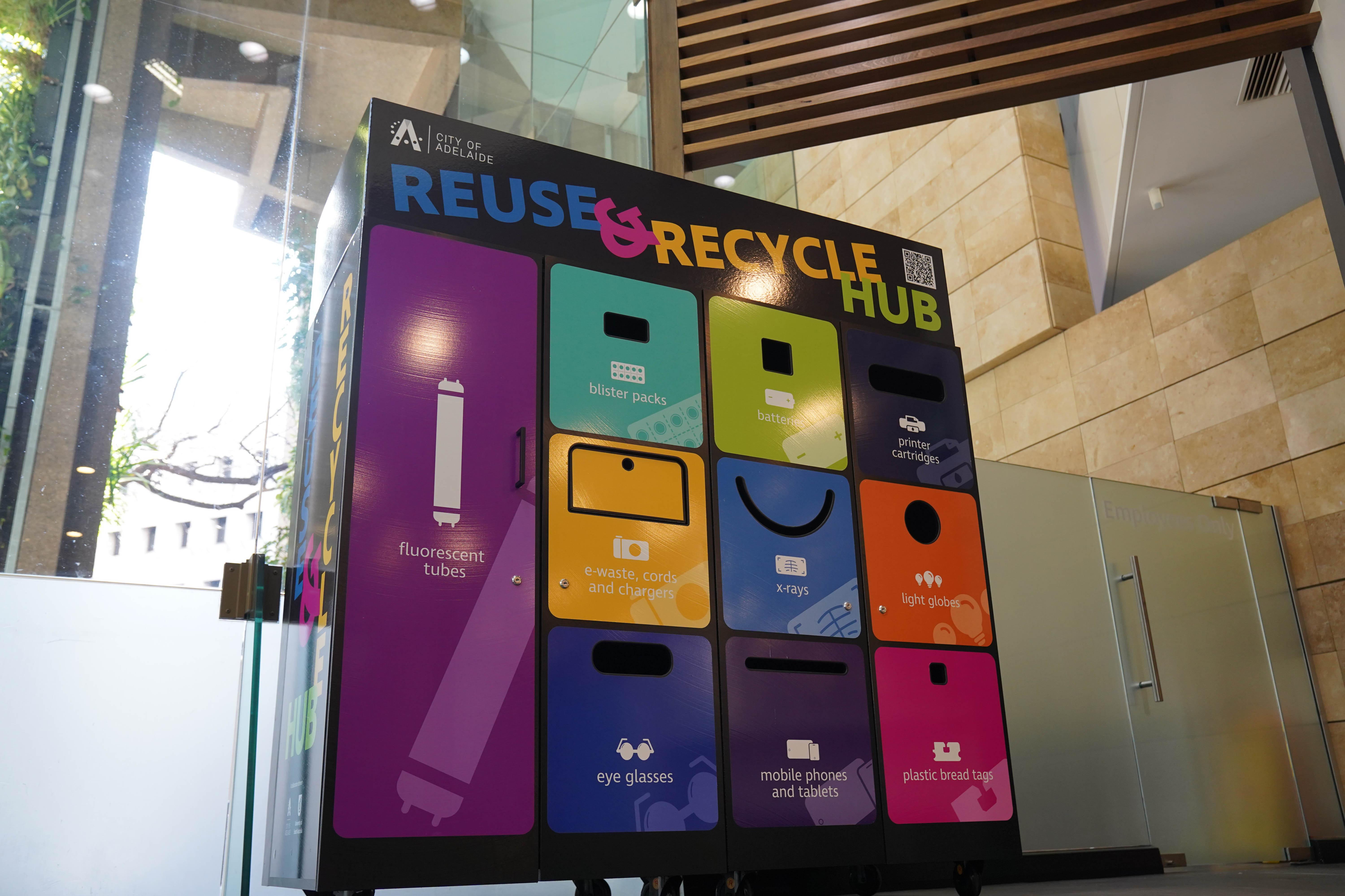 Creating the Reuse and Recycle Hubs City of Adelaide