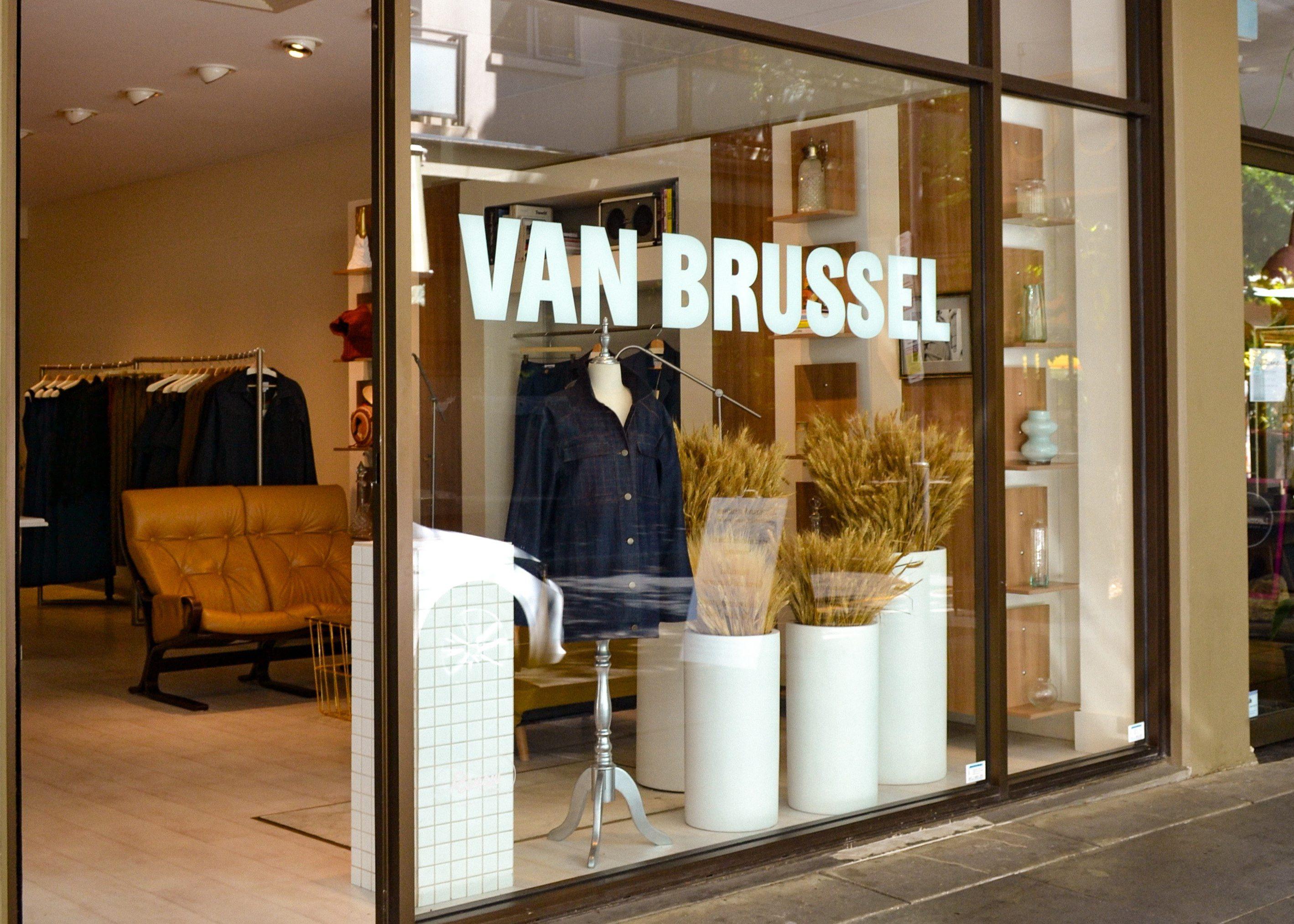 VAN BRUSSEL shop landscape