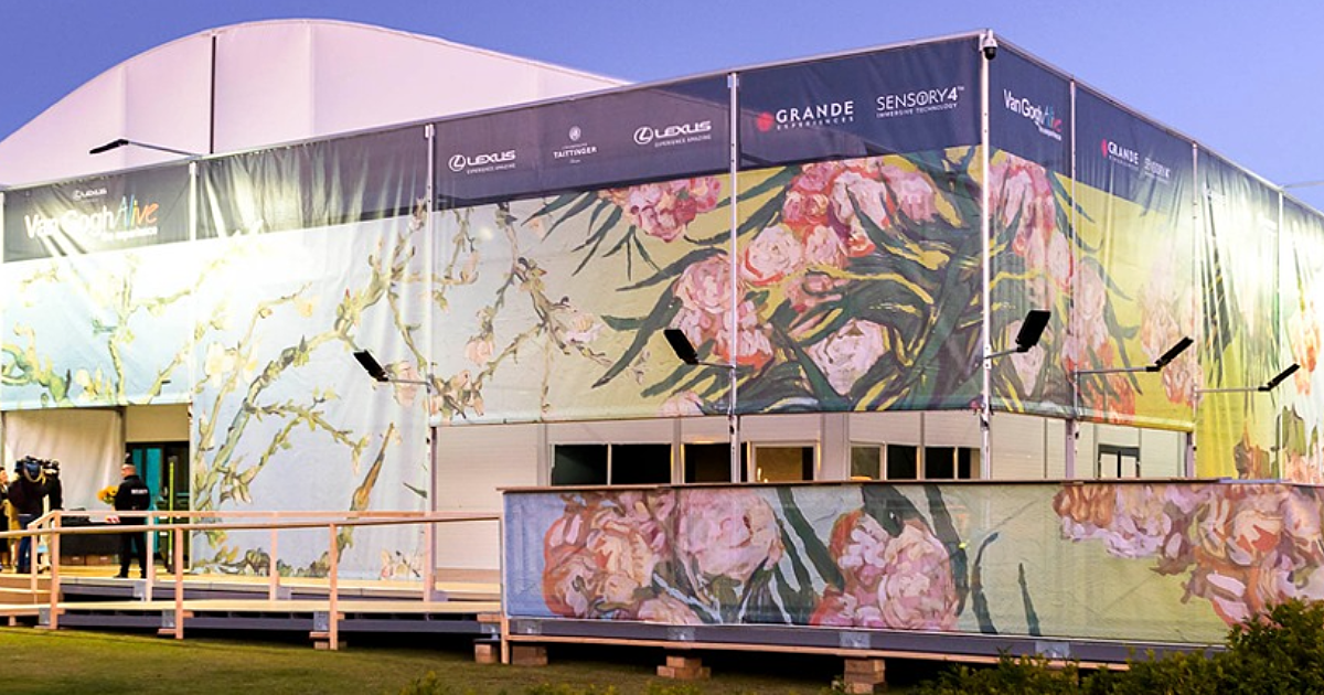 Van Gogh Alive on O'Connell Street | City of Adelaide