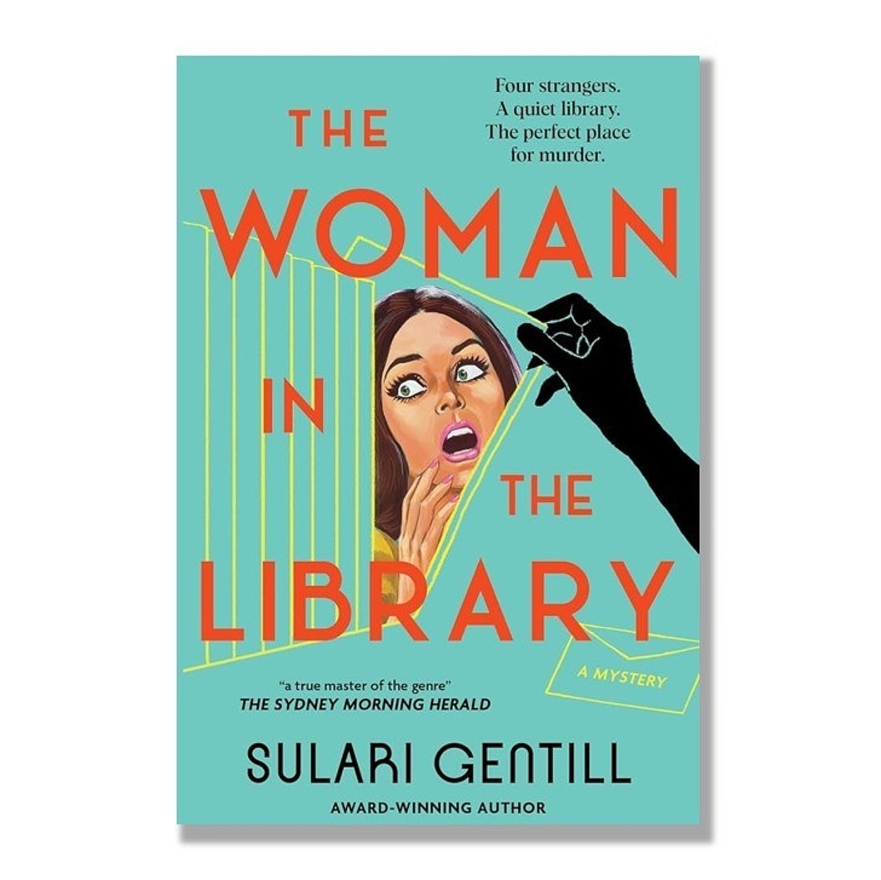 Woman in the library