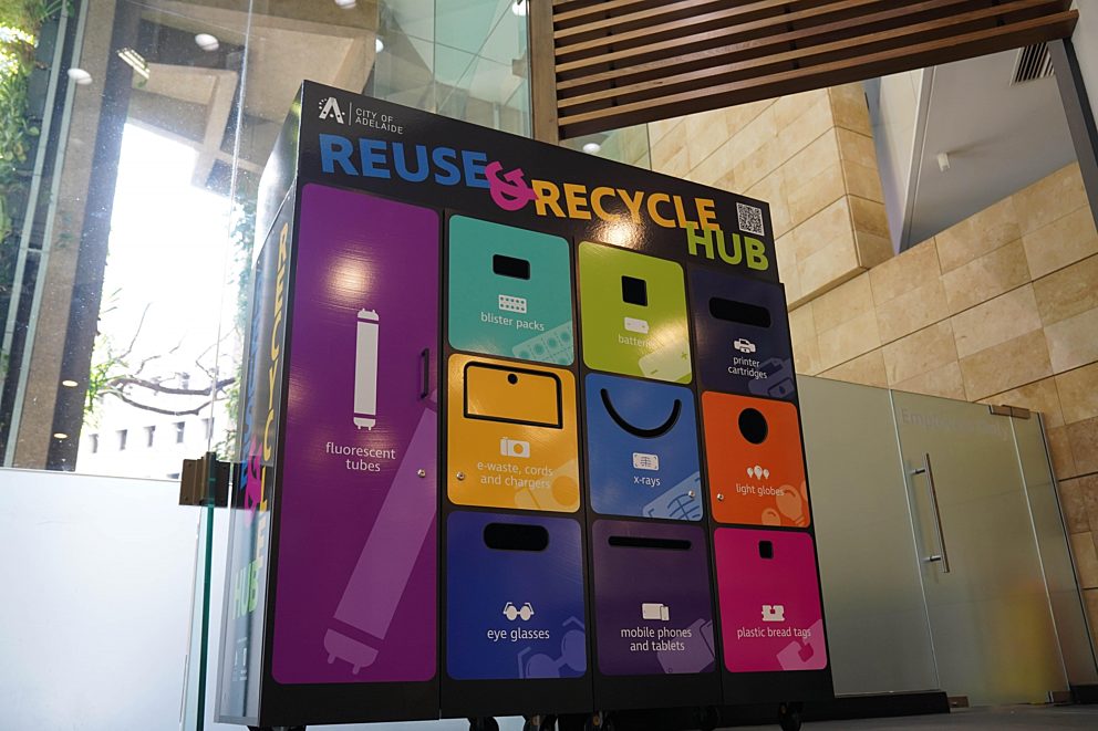 Reuse and Recycle Hubs | City of Adelaide