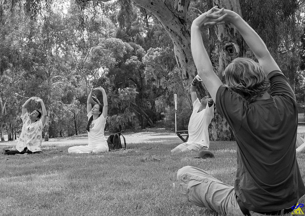 Sarah Divine Qigong brings Qigong to the Park Lands City of Adelaide