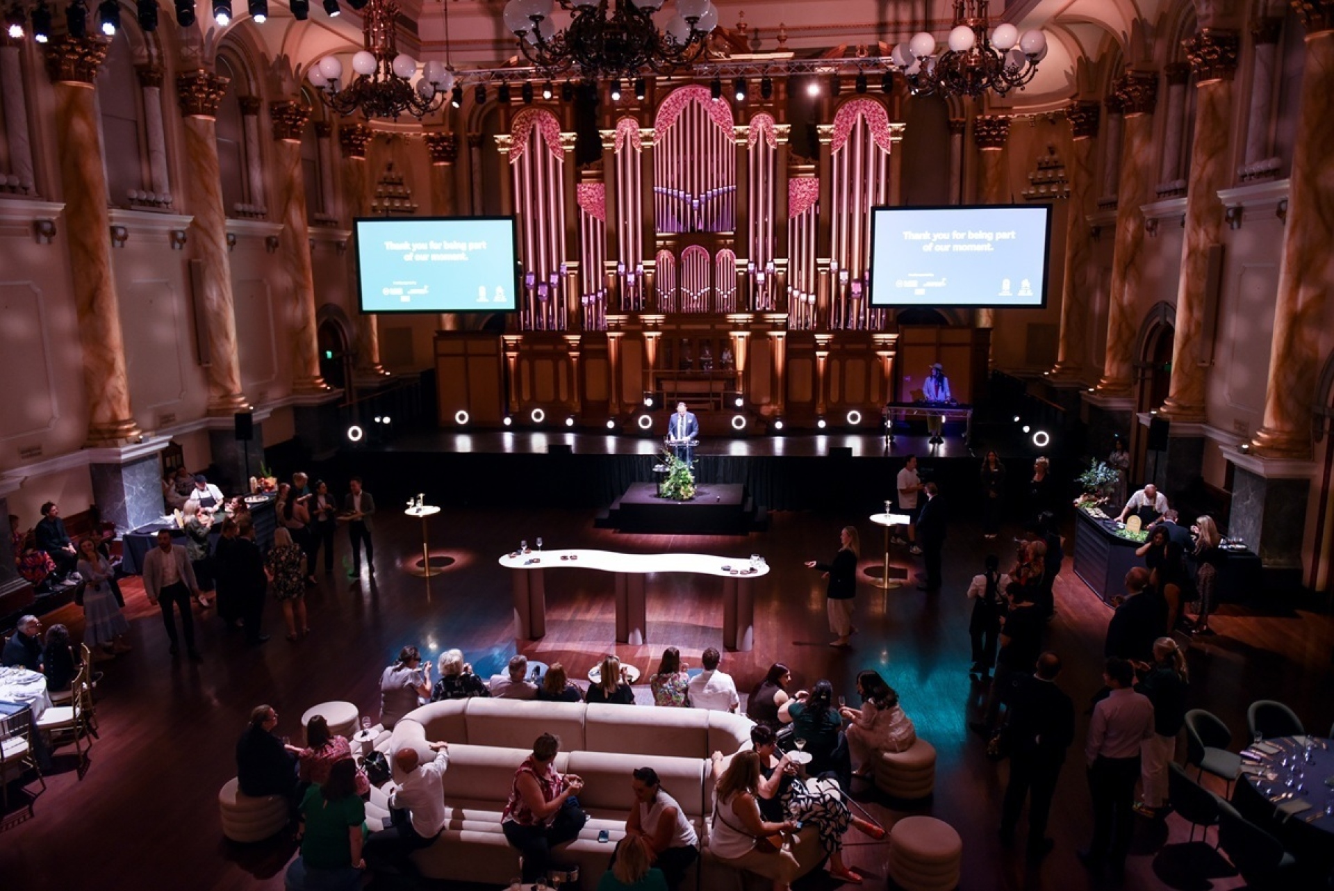 Live performance venue Adelaide Town Hall