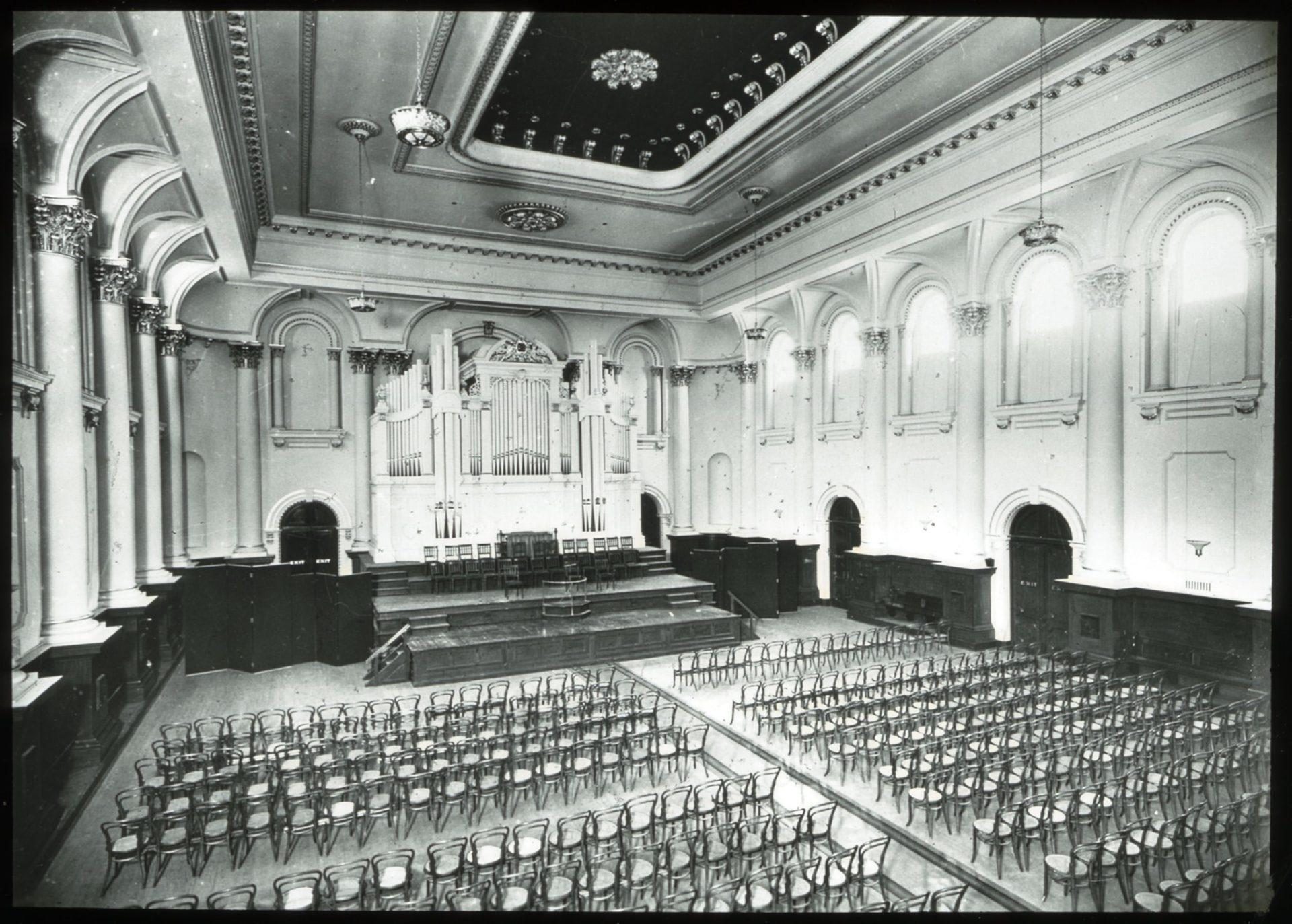 Archives image adelaide town hall interior