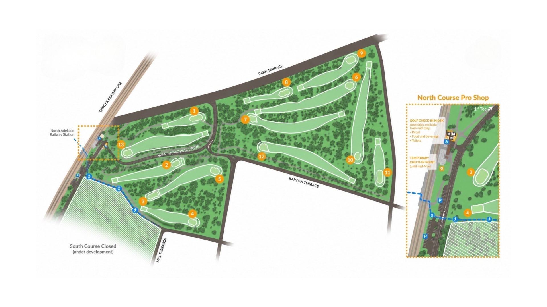 North Adelaide Static Map v2