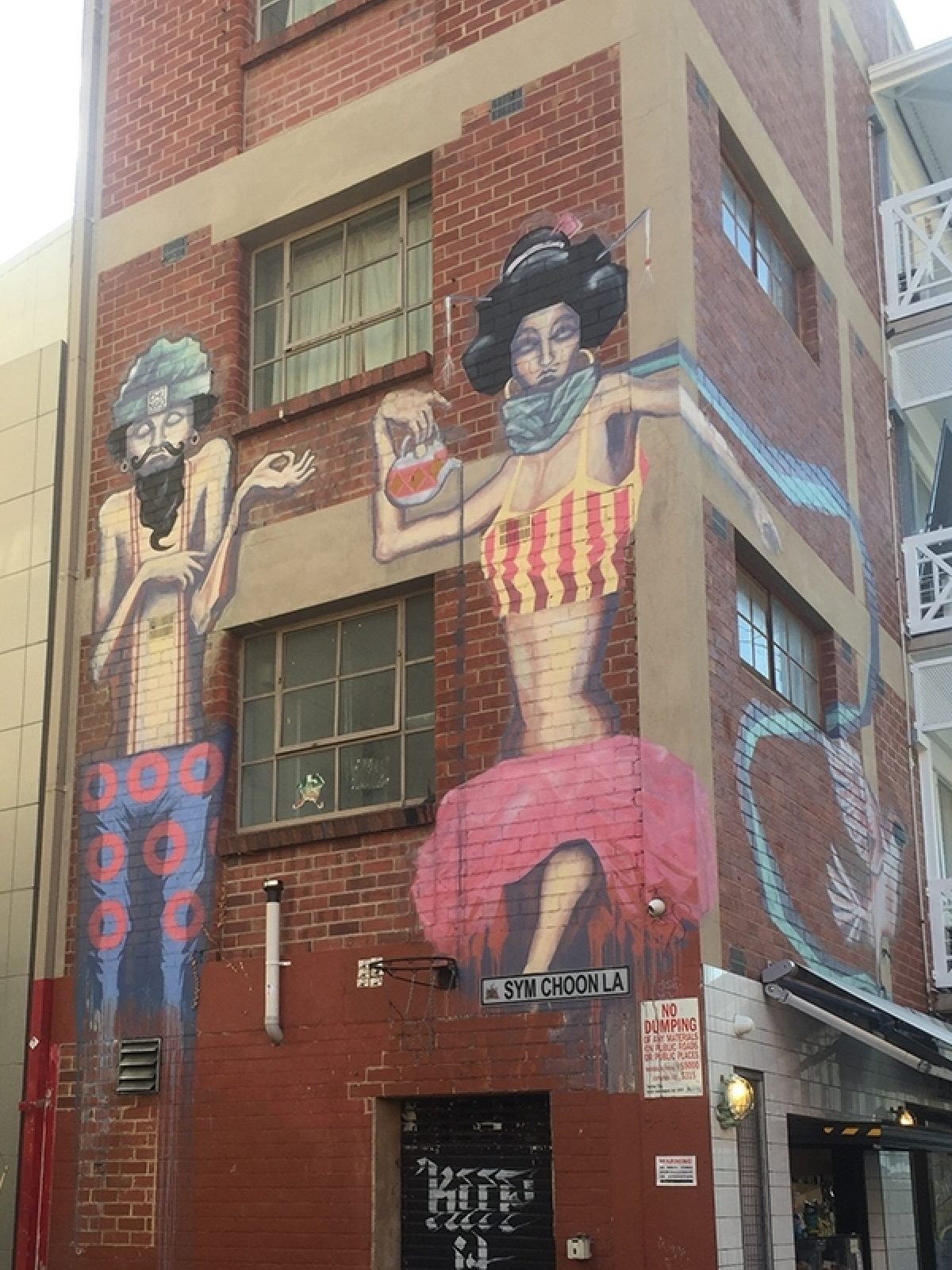 Sym Choon Lane street art