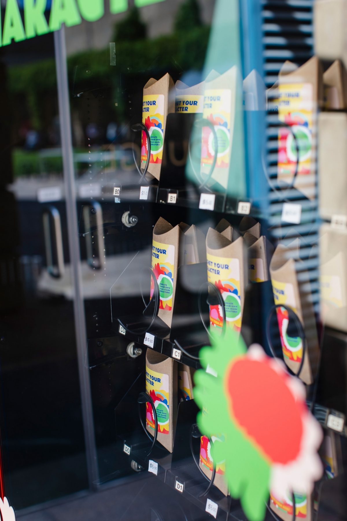 Adelaide art vending machine interior detail