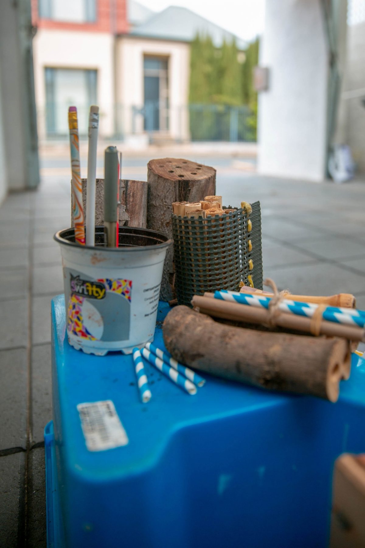 DIY Bee Hotel tools