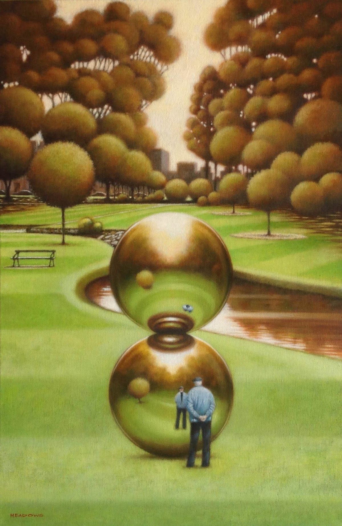 E18012 Christopher Meadows Spheres and Reflections