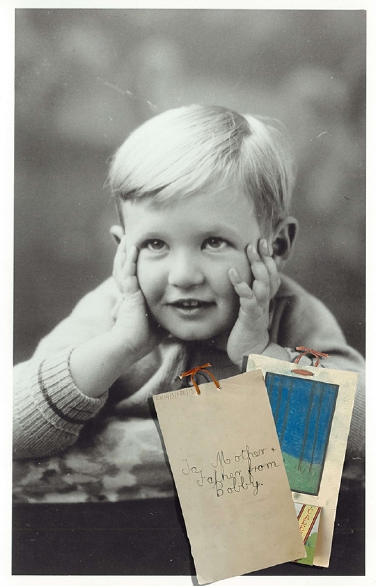Bob hawke childhood photo and young bobbys message