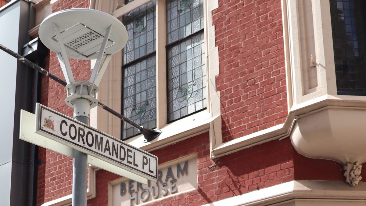 Coromandel place sign