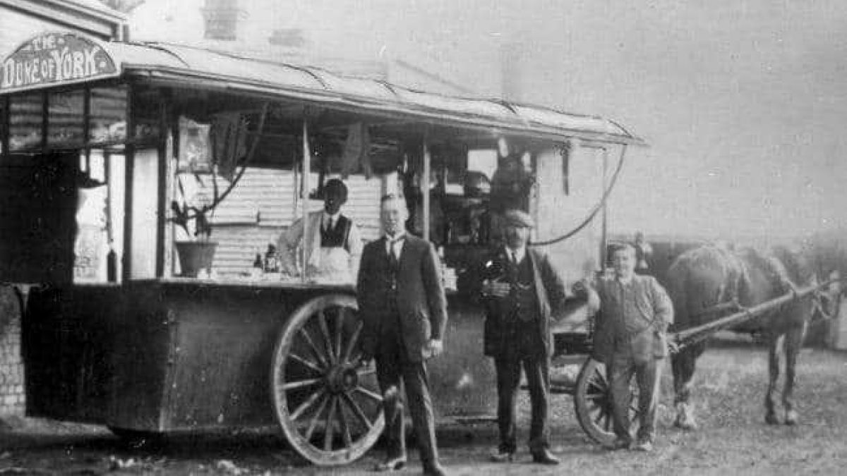 Adelaides first pie cart