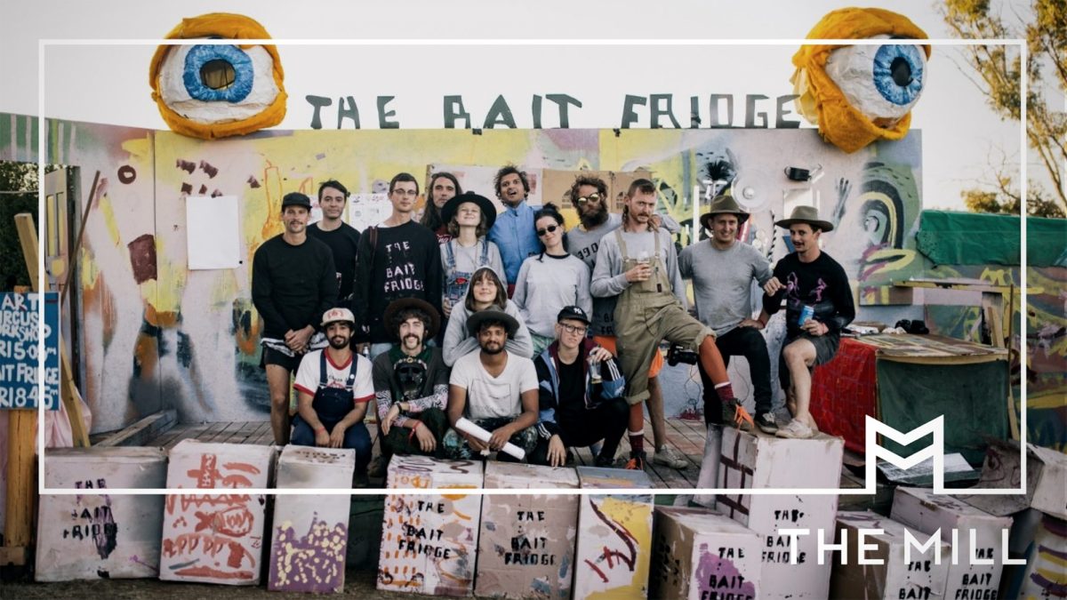 The bait fridge