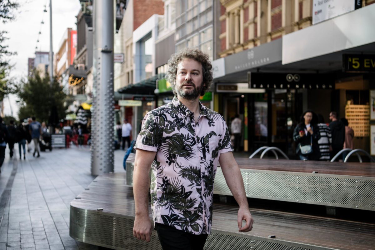 Luke Million in Rundle Mall