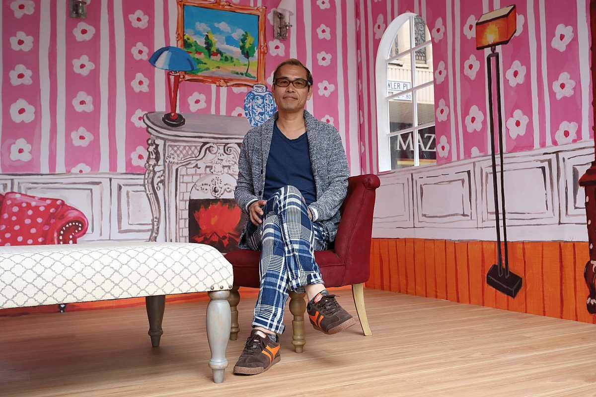 Tatzu nishi in a dollls house credit tony lewis
