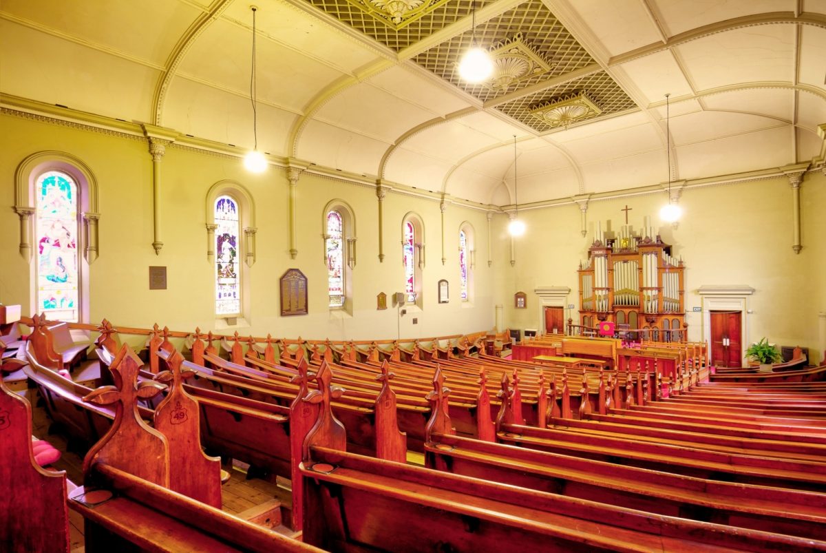 Baptist church pews