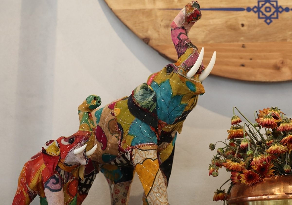 Gaja by sashi elephant detail