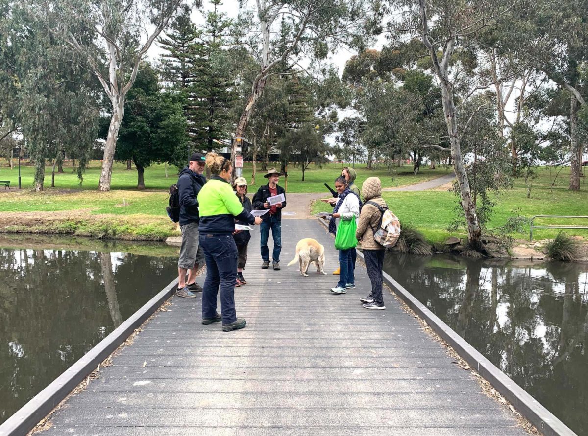 Park tour group