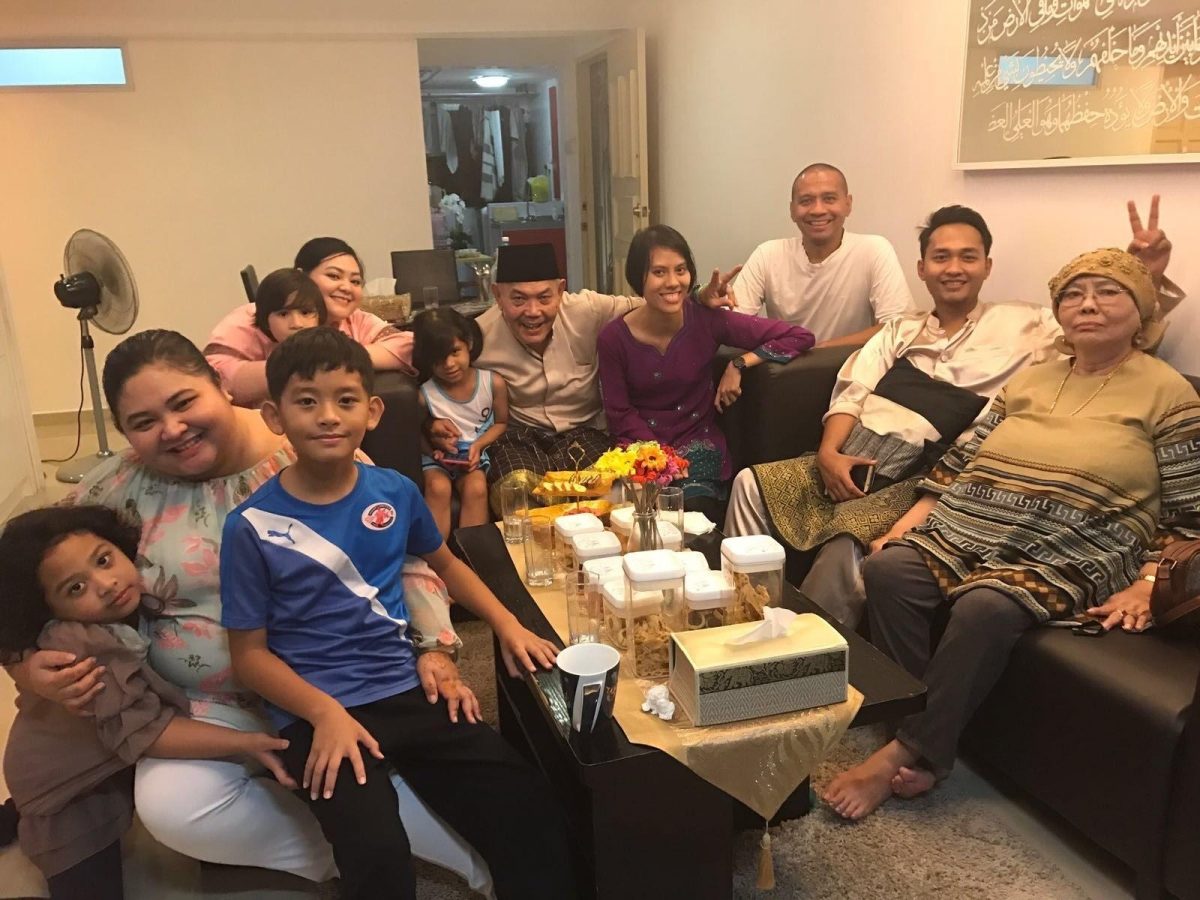 Farhana with family