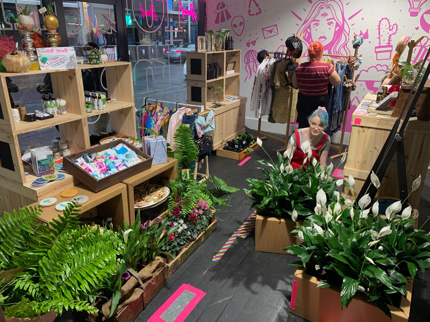 Flowerbar at adelaide railway station