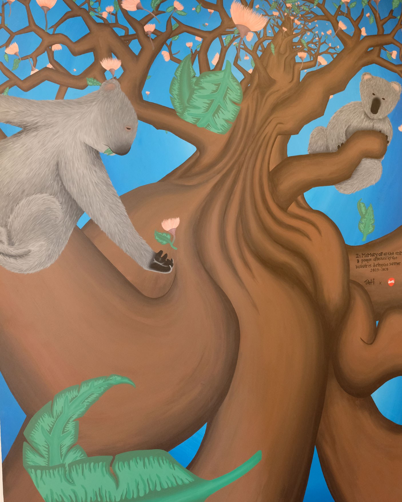 Mural 1 tapi artist