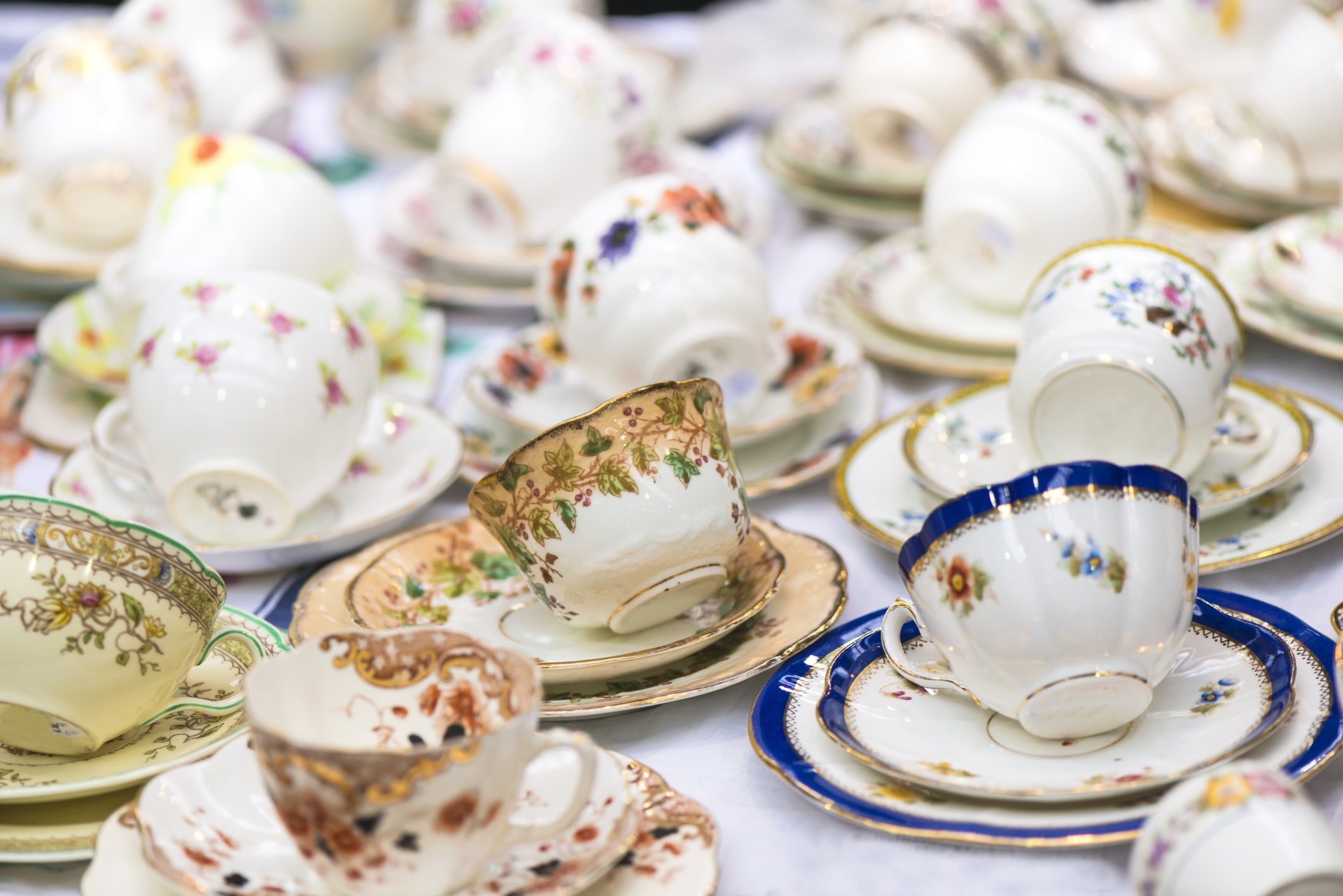 Preloved crockery