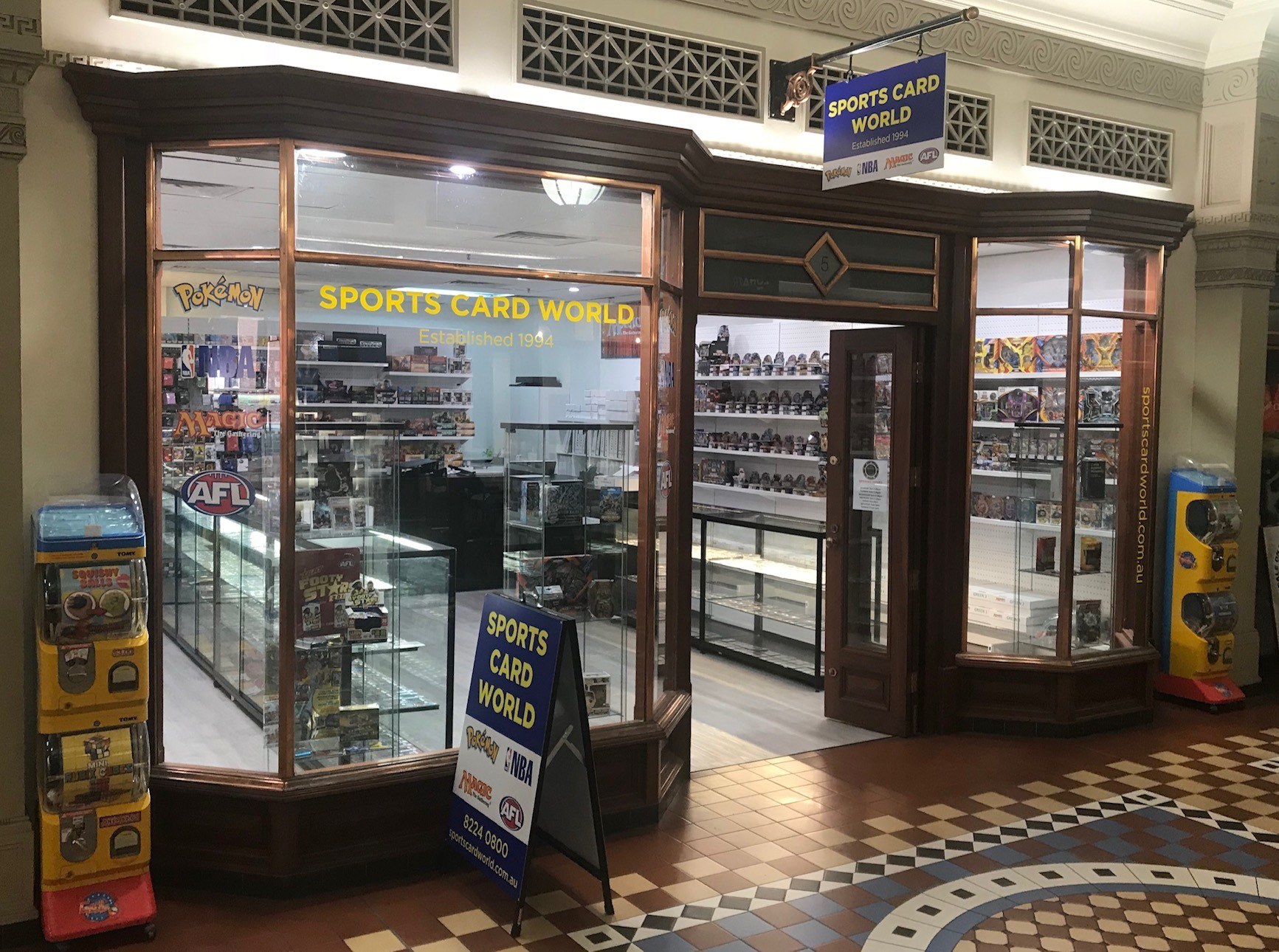 Sports card world Regent Arcade