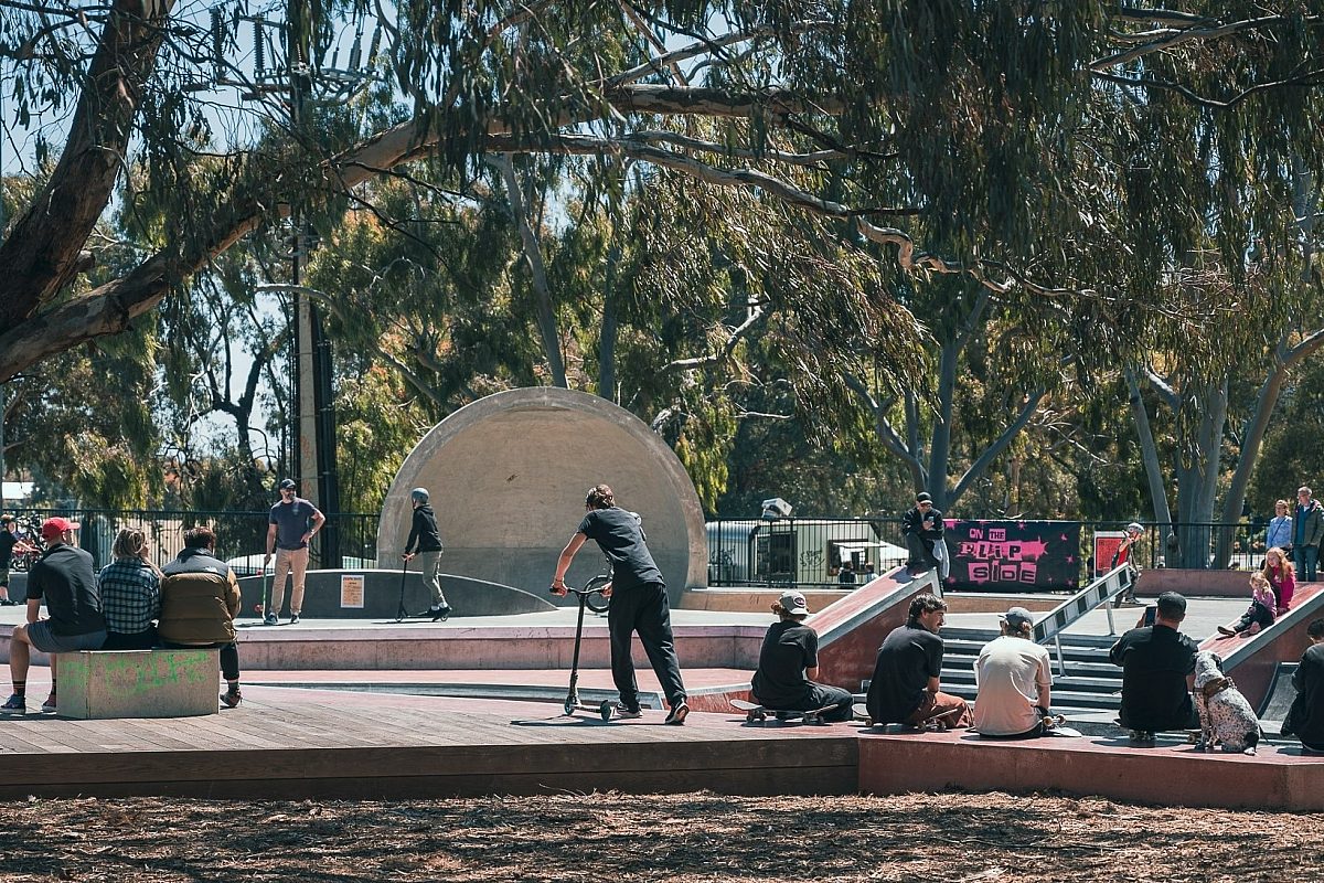 Skate Daze Chilling Out