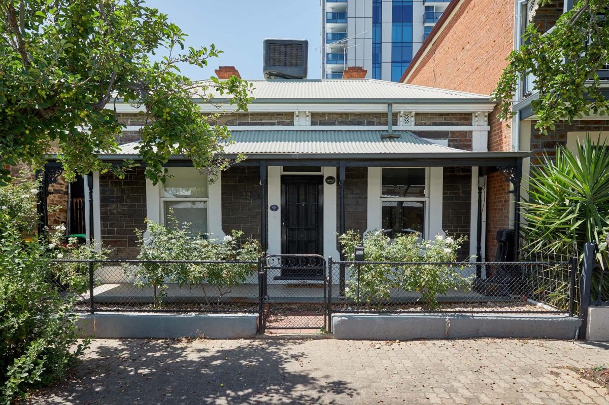 Terrace House 22 Blackburn Street ADELAIDE Heritage Places