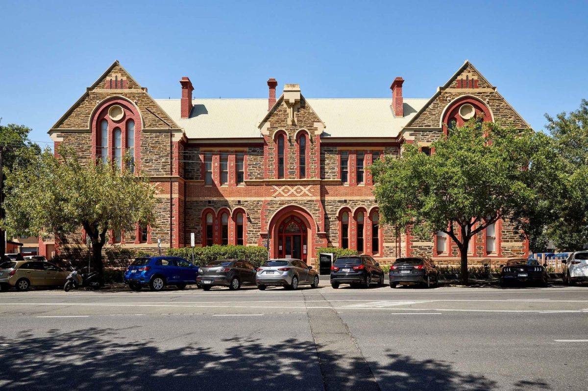 School of Music (former Flinders Street Primary School) 265279 Flinders Street ADELAIDE