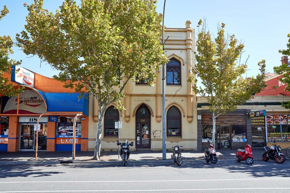 Office and Hall (former Seventh Day Adventist Church and Liquor Trades