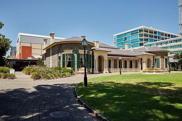 Ayers House and former Coach House/Stables and Wall 287300 North