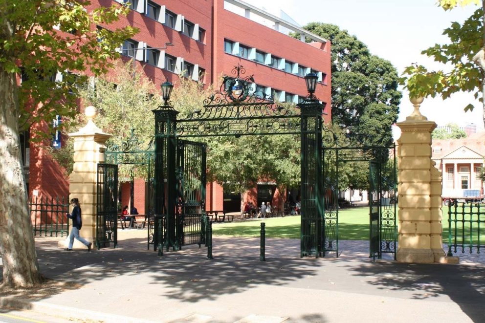 Mitchell Gates and Victoria Drive and Frome Road Fences, The University of Adelaide and