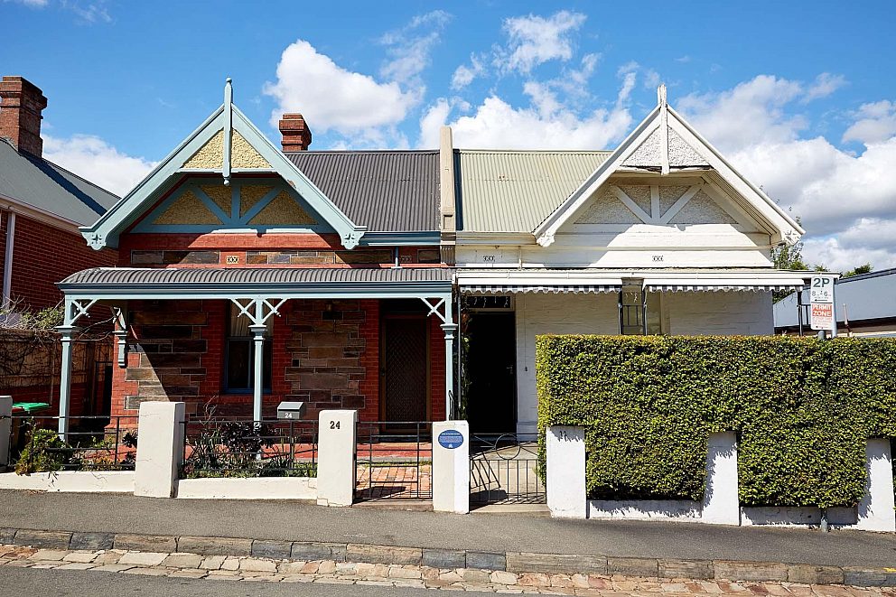 Semidetached houses 22 & 24 Brougham Court NORTH ADELAIDE Heritage