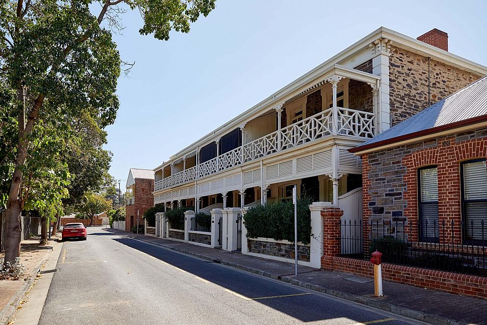 Row houses 24, 26, 28 & 30 Gibbon Lane NORTH ADELAIDE Heritage Places