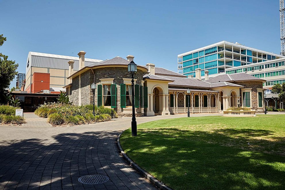 Ayers House and former Coach House/Stables and Wall 287300 North