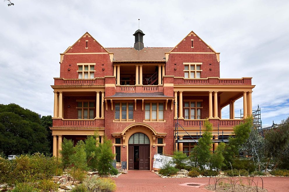 Former Municipal Tramways Trust (MTT) Hackney Tram (later Bus) Depot, including the Goodman