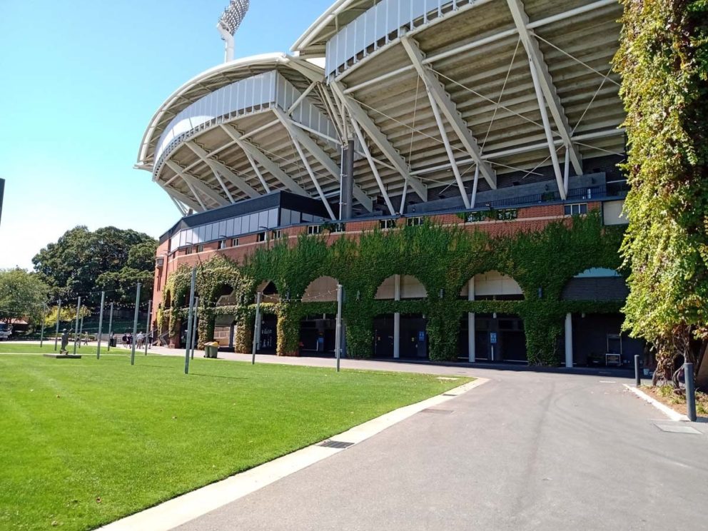The Giffen, Sir Edwin Smith & Mostyn Evan Grandstands, Adelaide Oval Park Lands NORTH