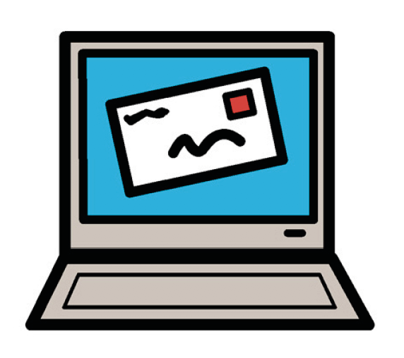 Computer with email