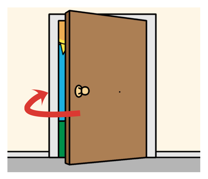 door closing