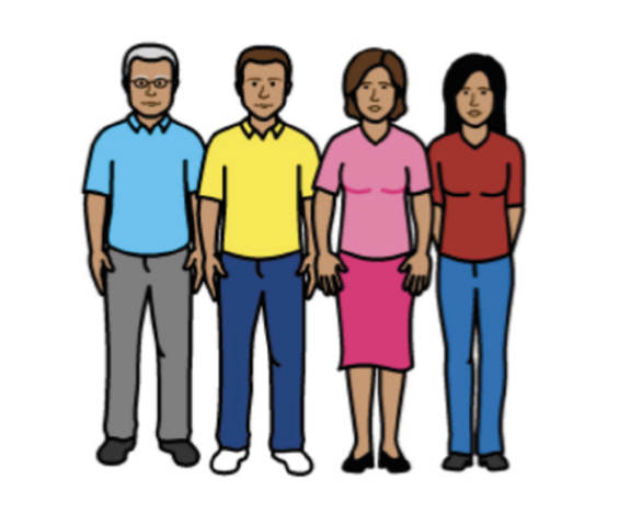 group of coworkers