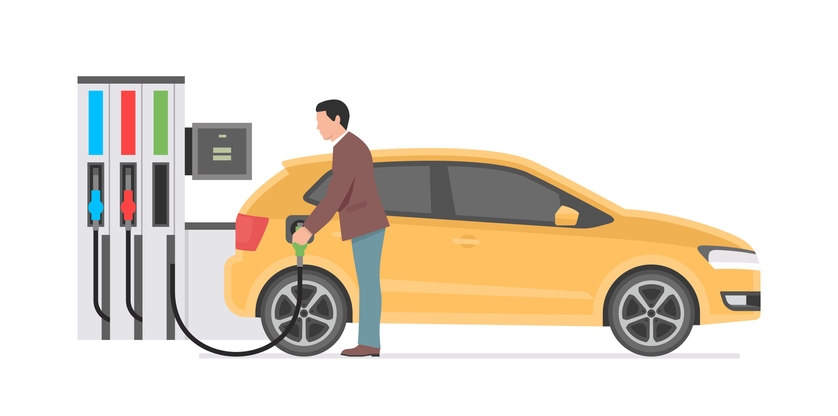 Petrol station