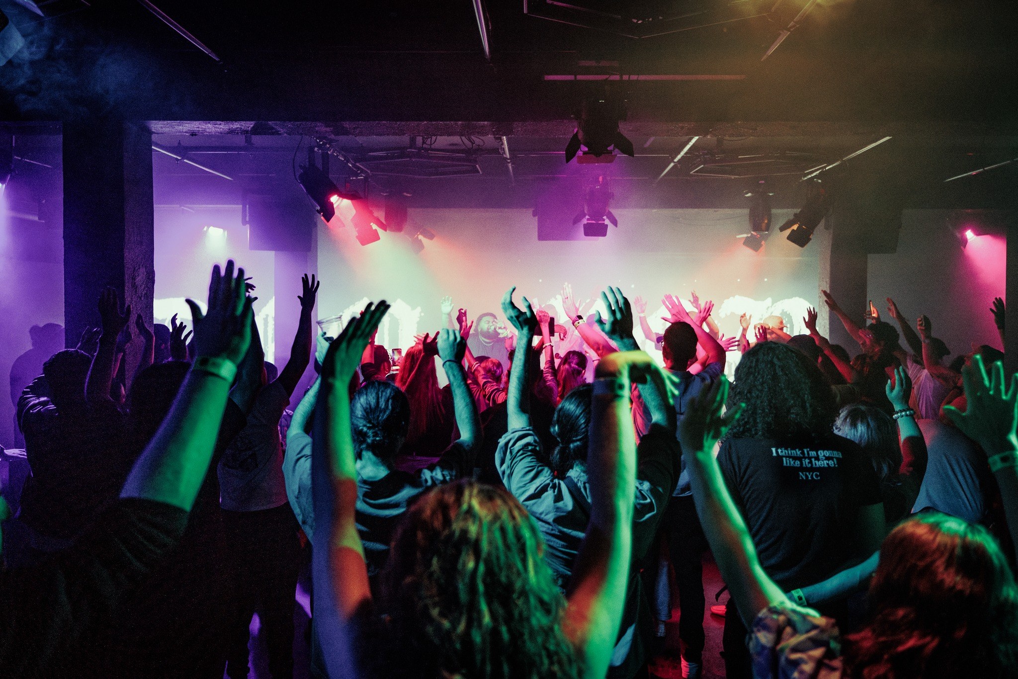 DEM MOB performing at ILA