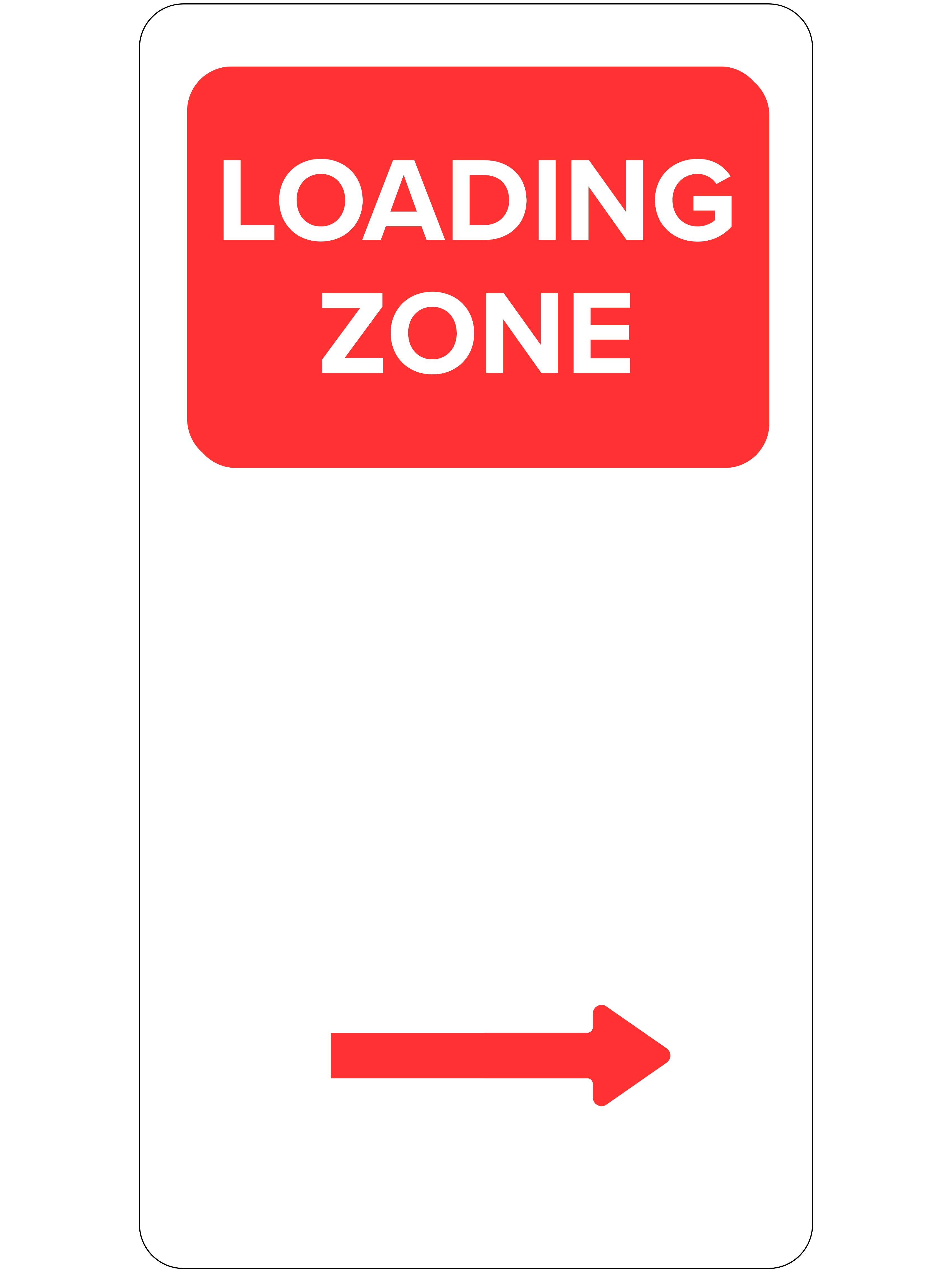 Loading zone no time