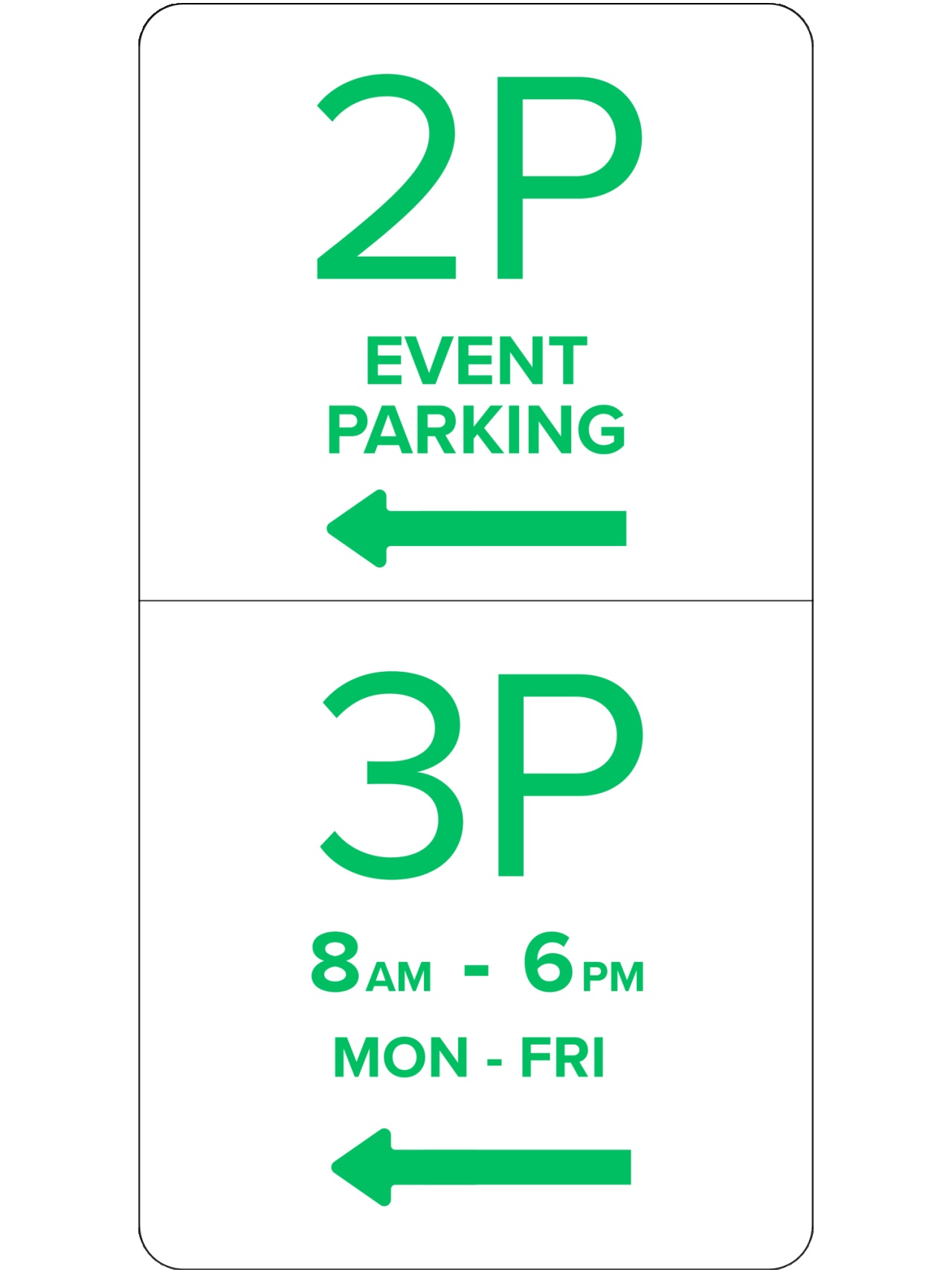 Parking signs | City of Adelaide