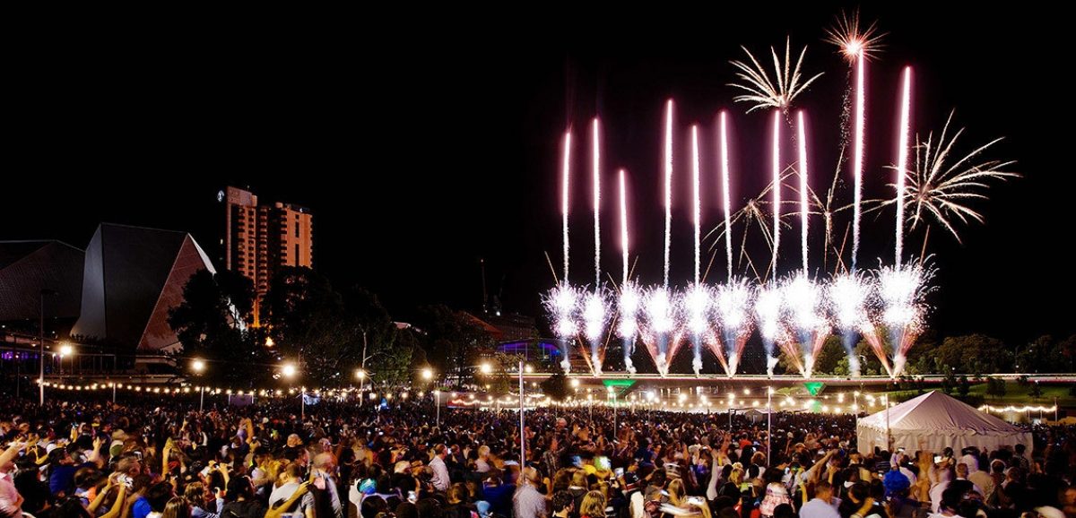 Fireworks on New Year's Eve